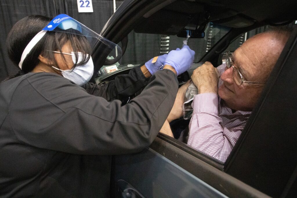 Mobile Vaccine, Usa Health