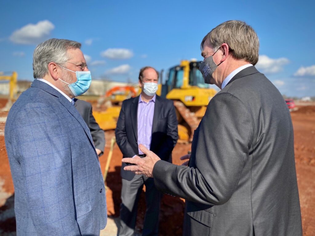 Construction Groundbreaking At Huntsville International Airport