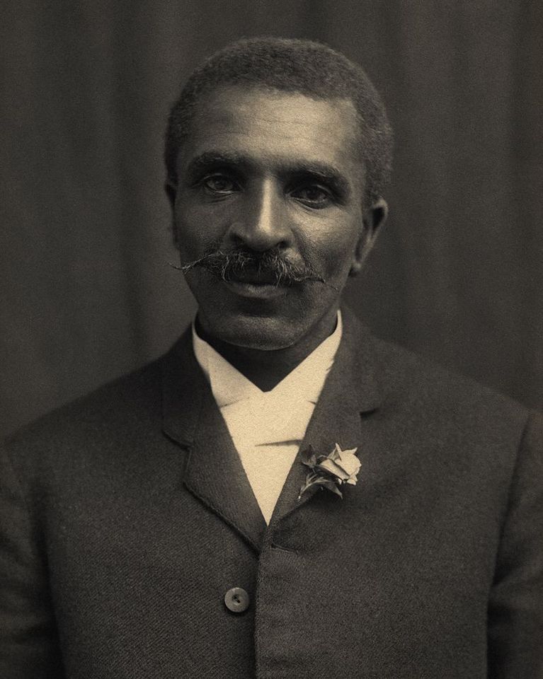 Education, Fun Portrait Of George Washington Carver