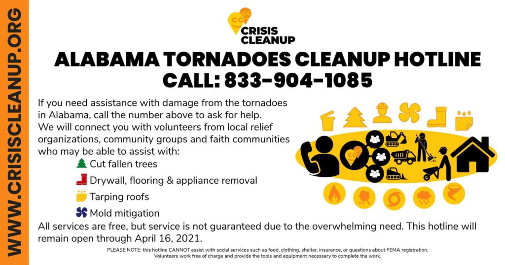 Civic Crisis Cleanup Tornado Relief