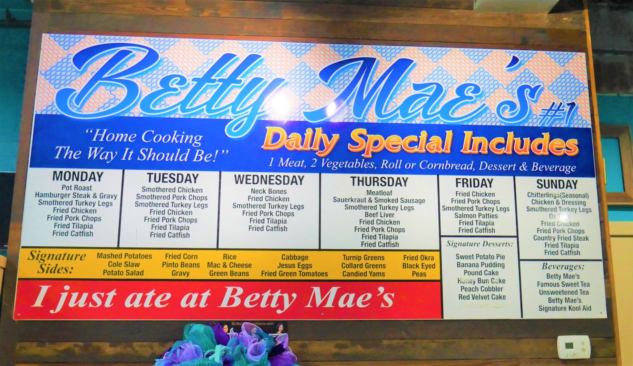 5 soul food restaurants in Huntsville, including Betty
