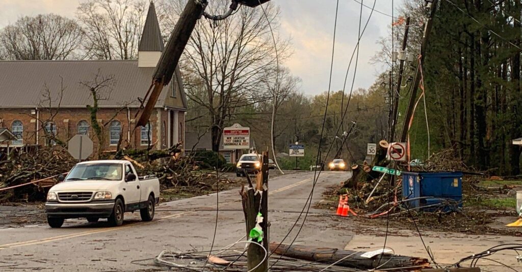 Alabama accessing St. Patrick’s Day tornado + flood damage