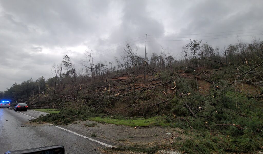 Civic Wreckage From Alabama Tornado