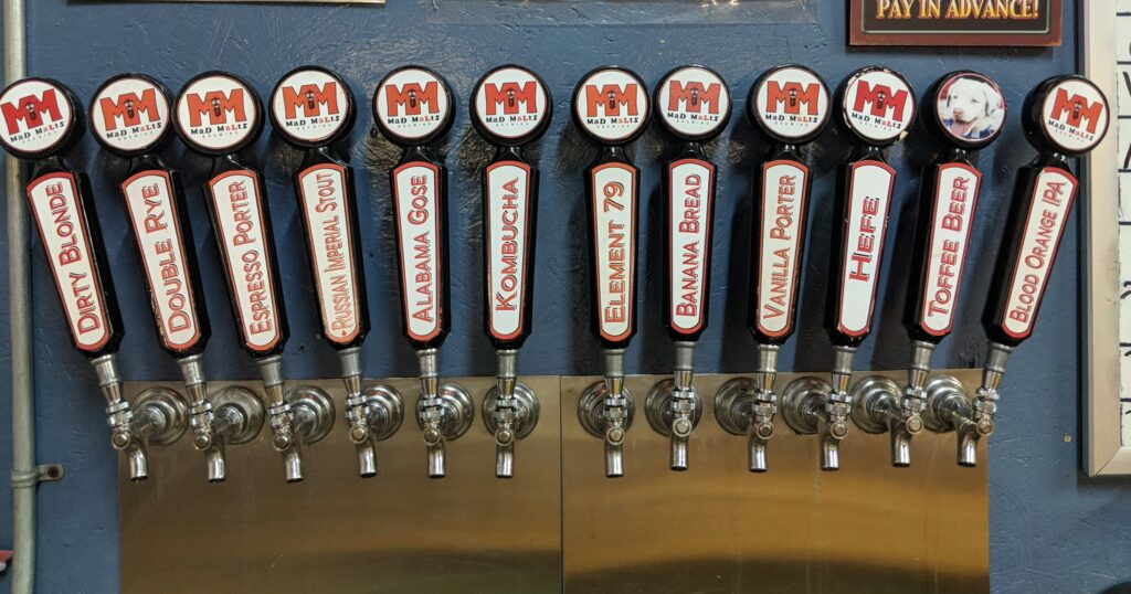 Find out-of-this-world drinks on the Downtown Huntsville Craft Beer Trail 7 Mad Malts Brewing