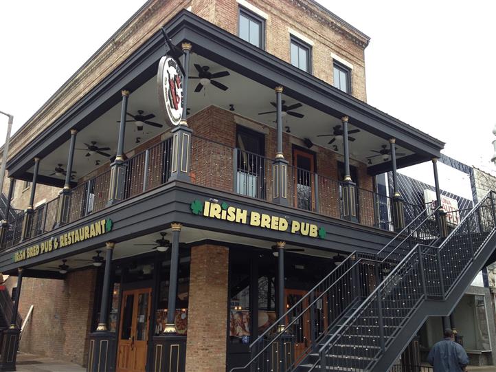Bamabuzz The Main Entrance To Irish Bred Pub.