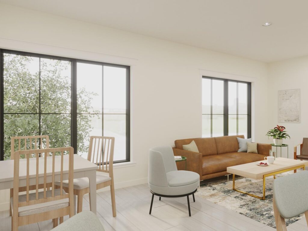 Construction 2 Br Living Area Apartments In Mobile, Midtown Mobile, The Lofts At Midtown