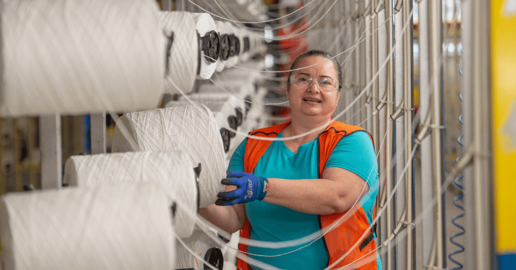 Knitters rejoice! Learn how Mohawk Industries plans to create 130 new Alabama jobs with Roanoke yarn production plant Knitters rejoice! Learn how Mohawk Industries plans to create 130 new Alabama jobs with Roanoke yarn production plant