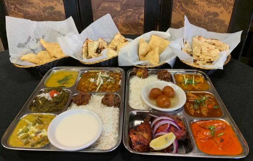 Fun, Bamabuzz, Startup News Thali Is Served At Lunchtime At Sitar. Yum! Photo Via Sitar Of India'S Facebook.