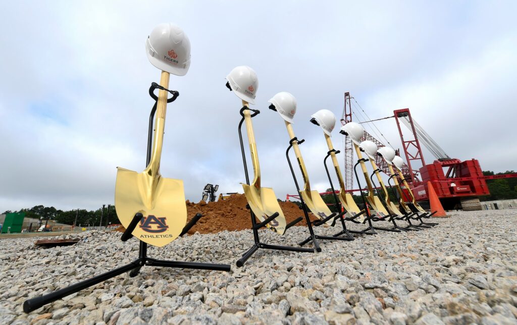 Auburn breaks ground on new football facility