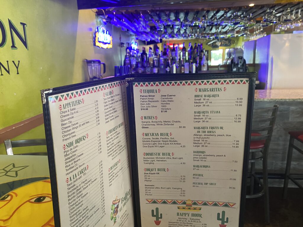 El Coyote Huntsville Happy Hour