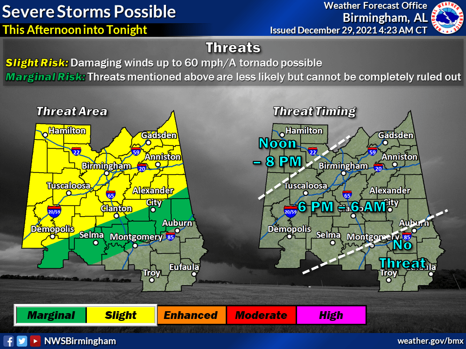 Severe storms to hit Alabama—what you need to know Severe storms to hit Alabama—what you need to know