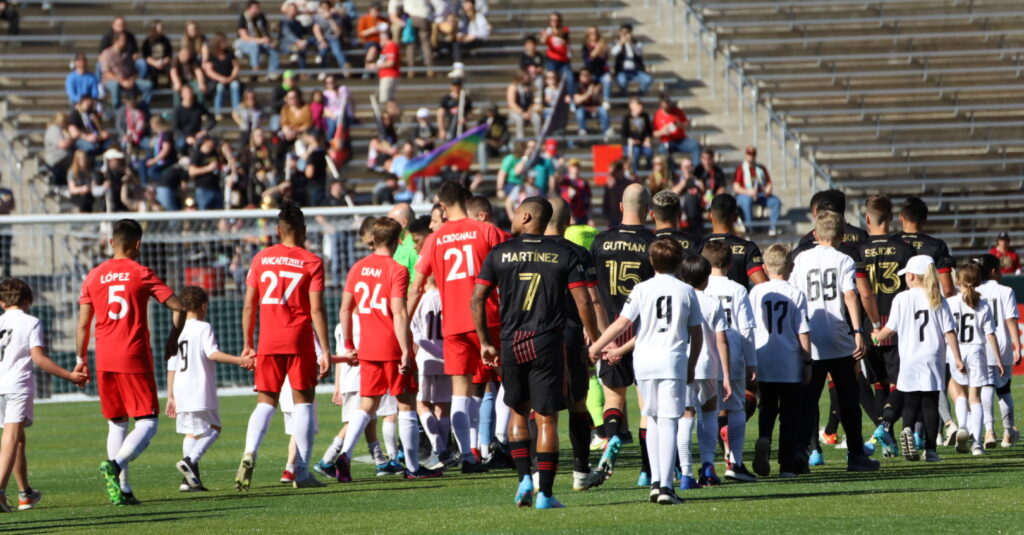 Legion FC all smiles despite losing inaugural game at Protective Stadium to MLS Atlanta United (PHOTOS)