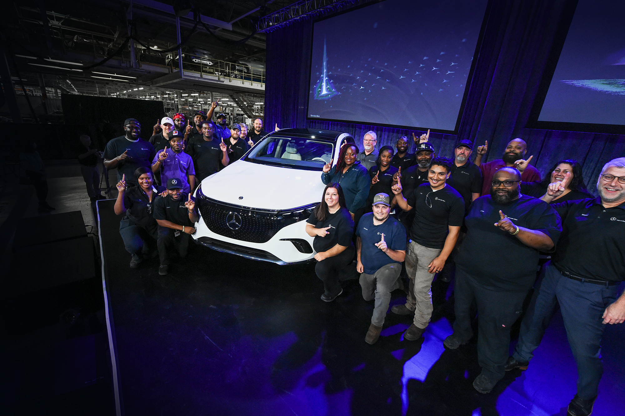 Mercedes-Benz launches EV production in Tuscaloosa County
