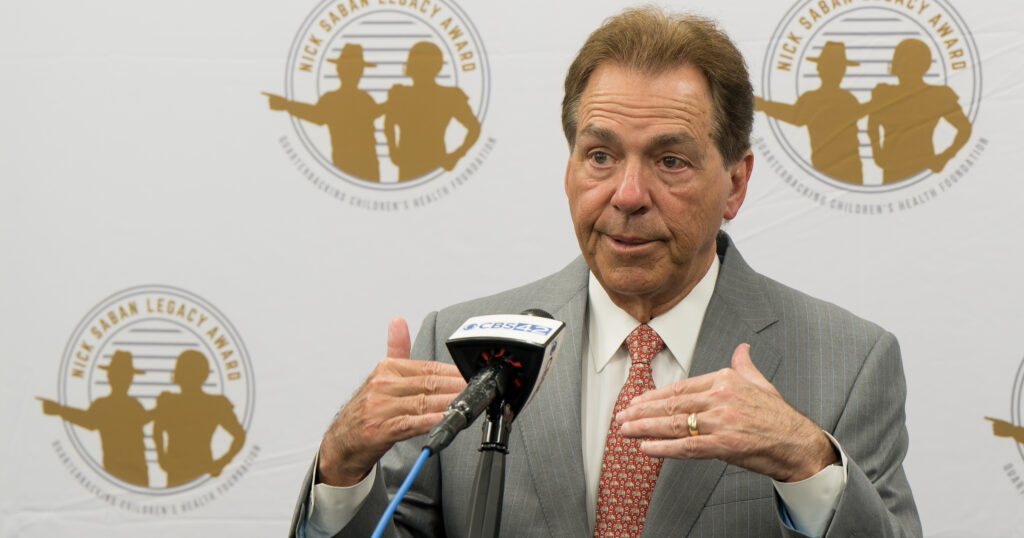 Nick Saban preaches patience after Alabama’s season opener; Paul Finebaum, Stephen A. Smith chime in Nick Saban preaches patience after Alabama’s season opener; Paul Finebaum, Stephen A. Smith chime in