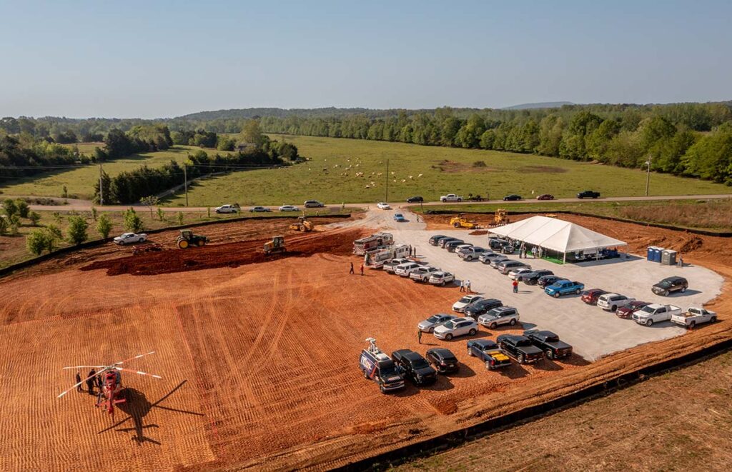Construction, Business, Huntsville, Real Estate Crestwood Harvest Shovel Shot
