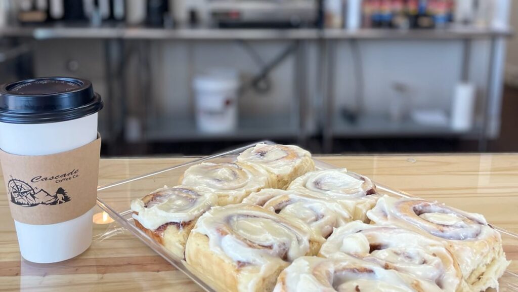 Sasquatch + cinnamon rolls—Cascade Coffee Co. is now open in Jackson
