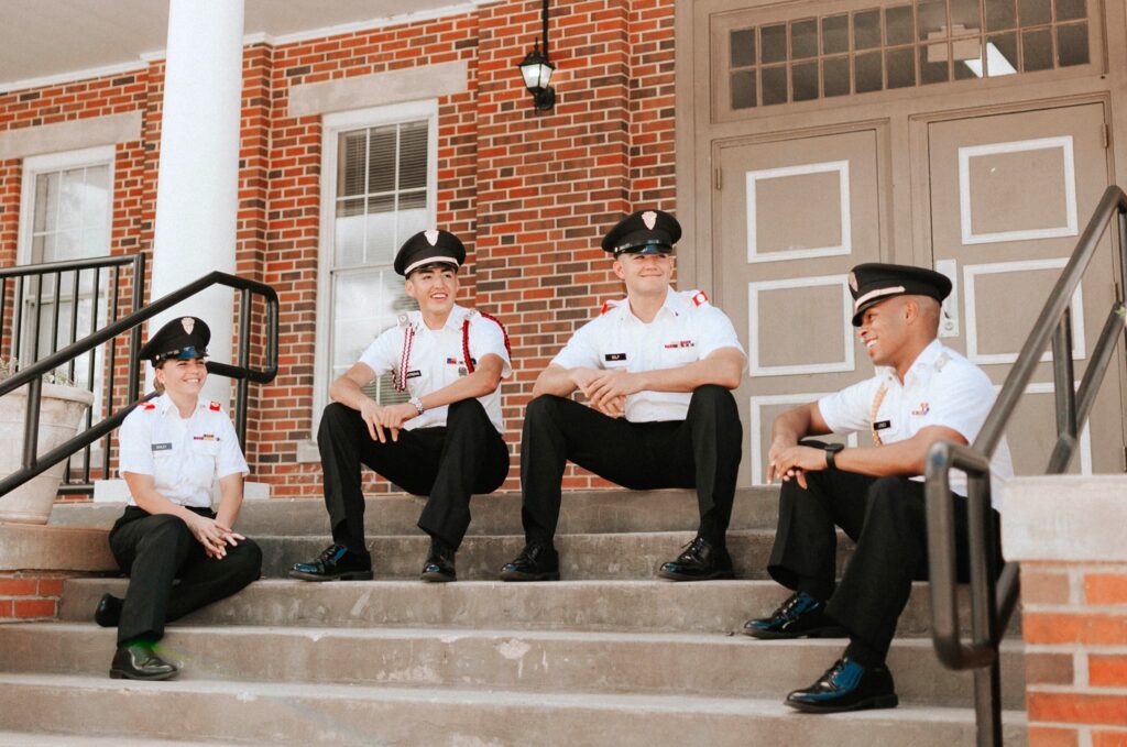 M going to new STEM building at Marion Military Institute M going to new STEM building at Marion Military Institute