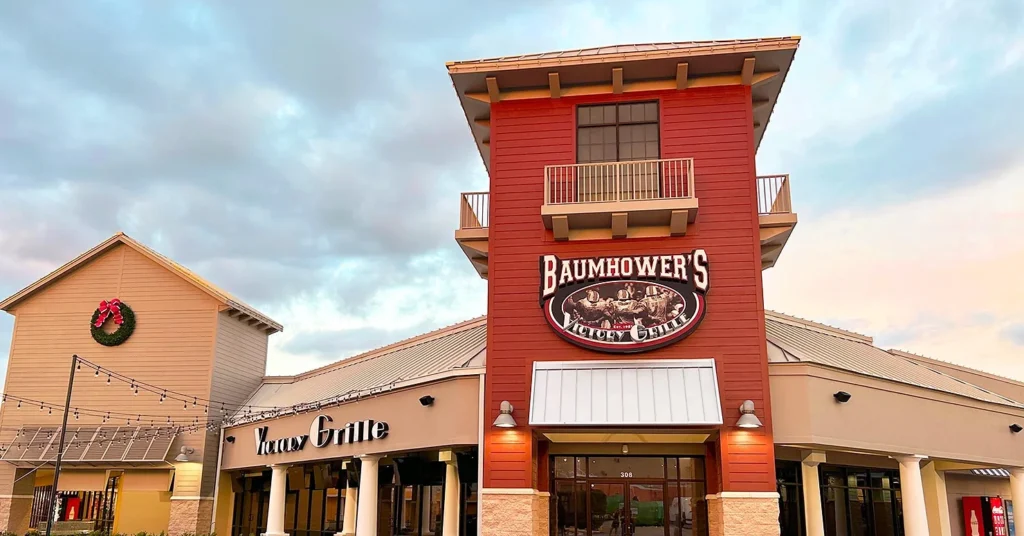 NEW: Baumhower’s Victory Grille plans to open in Millbrook this Fall