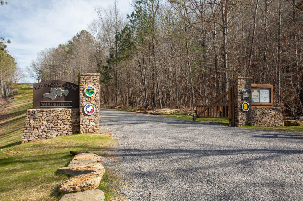 The new Big Canoe Creek Nature Preserve is opening soon in Springville, AL