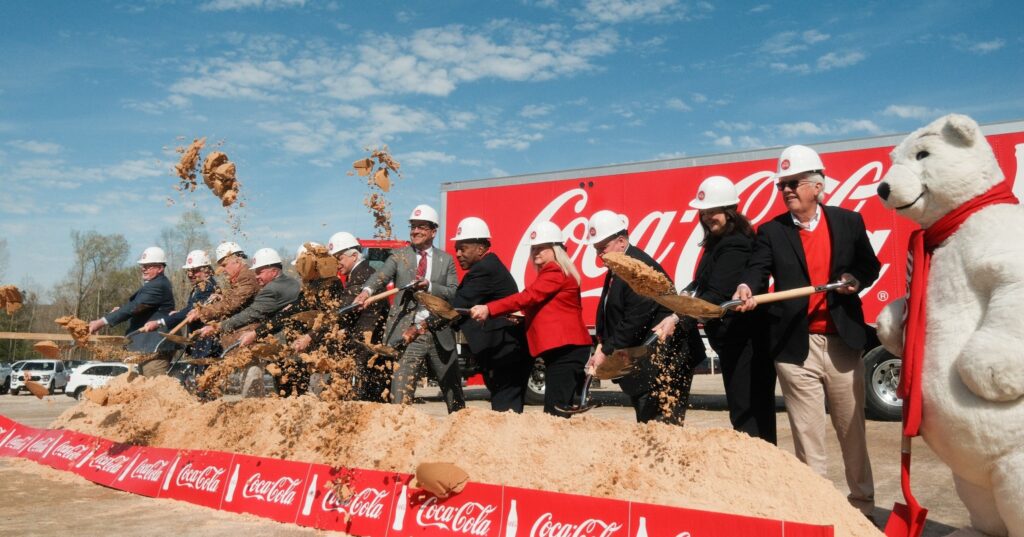  million Coca-Cola facility breaks ground in Auburn