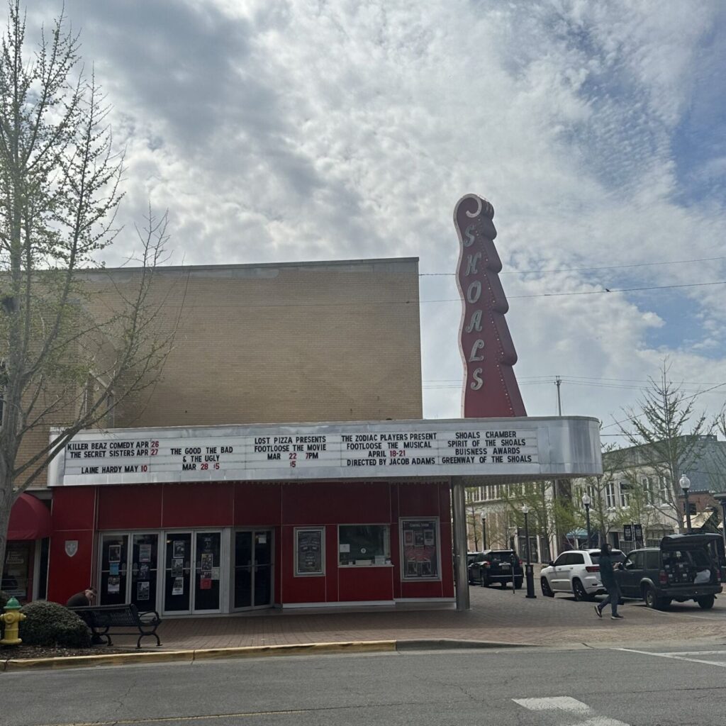 Florence named among South's best music towns in new Garden & Gun list 2 shoals theatre 2