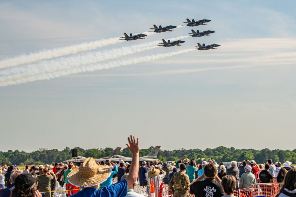 Recap: Nearly 200K People Watched The Blue Angels Soar In Montgomery [Photos]