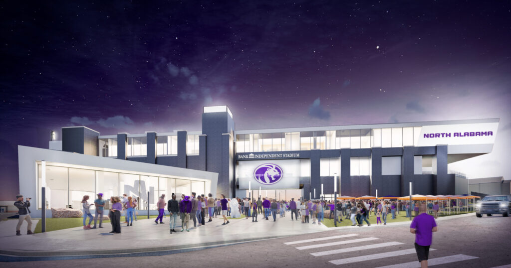 University of North Alabama breaks ground on new M stadium University of North Alabama breaks ground on new M stadium