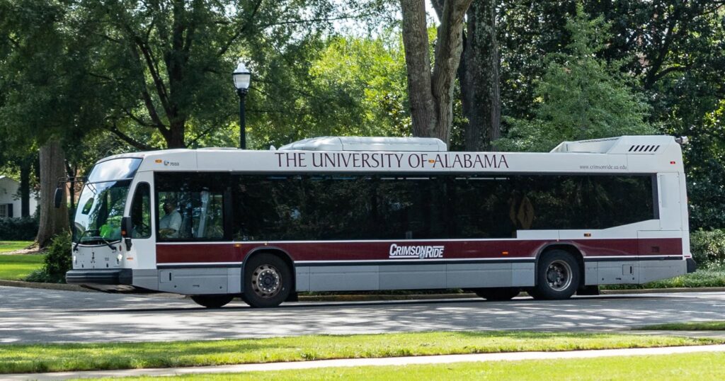 M grant to fund University of Alabama project for new automated bus system M grant to fund University of Alabama project for new automated bus system