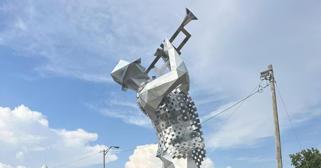 City of Florence unveils new Singing River sculpture City of Florence unveils new Singing River sculpture