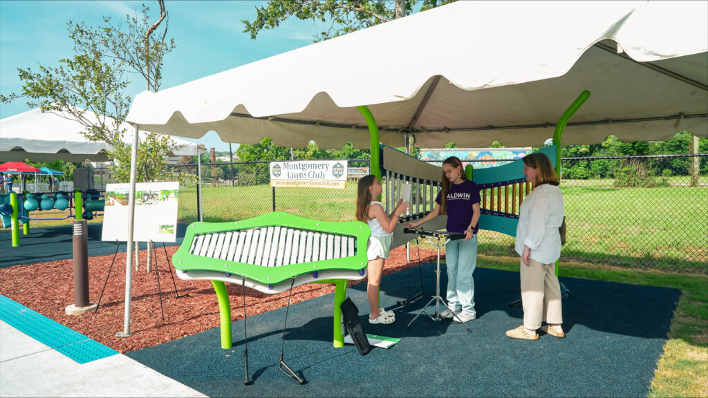 Montgomery opens new children’s sensory trail along riverfront