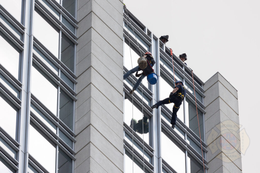 “Low frequency, high risk” MFRD recounts daring rescue on tallest building in the state
