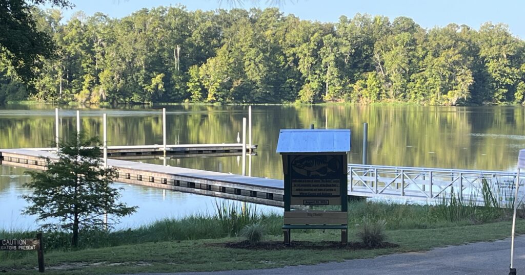 Roland Cooper State Park pier dedicated in memory of Alabama outdoors champion