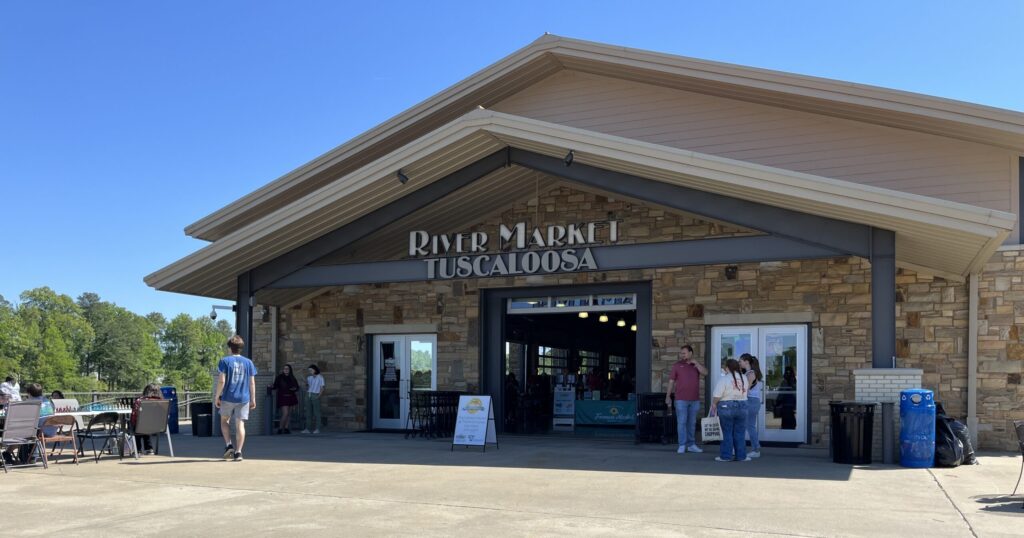 The best farmers market in the state is in Tuscaloosa