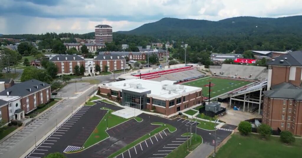 Jax State unveils new M football facility at AmFirst Stadium Jax State unveils new M football facility at AmFirst Stadium