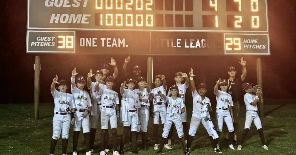 Coosa Baseball raising standard for Alabama at Little League World Series Coosa Baseball raising standard for Alabama at Little League World Series