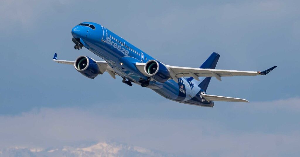 Breeze Airways to end flights from Mobile International Airport