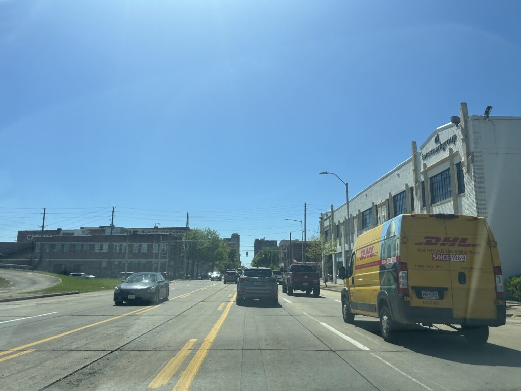 Downtown Bham traffic