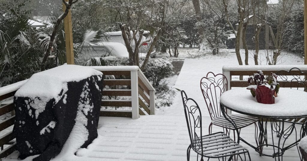 Winter Storm Breaks 130-Year-Old Snowfall Record In Mobile [Photos]