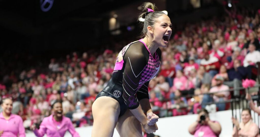 Alabama hosting Auburn in basketball, gymnastics for Power of Pink weekend