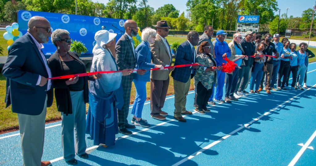 Selma reveals upgrades to track + field facility at Memorial Stadium