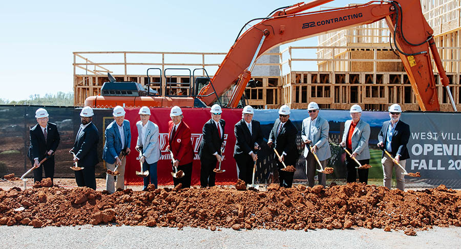 Jacksonville State breaks ground on new housing complex Jacksonville State breaks ground on new housing complex