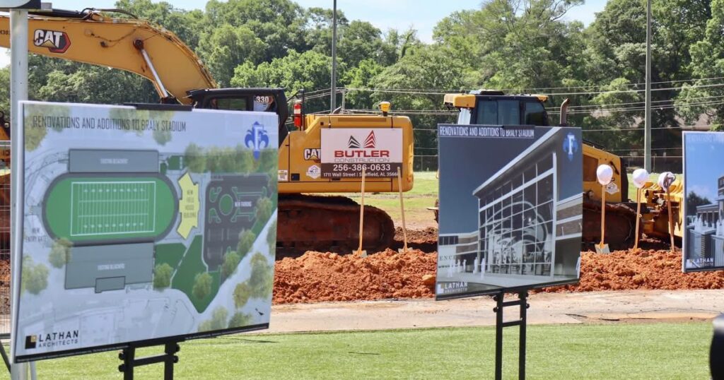 Florence reveals M plan for renovations at Braly Stadium Florence reveals M plan for renovations at Braly Stadium