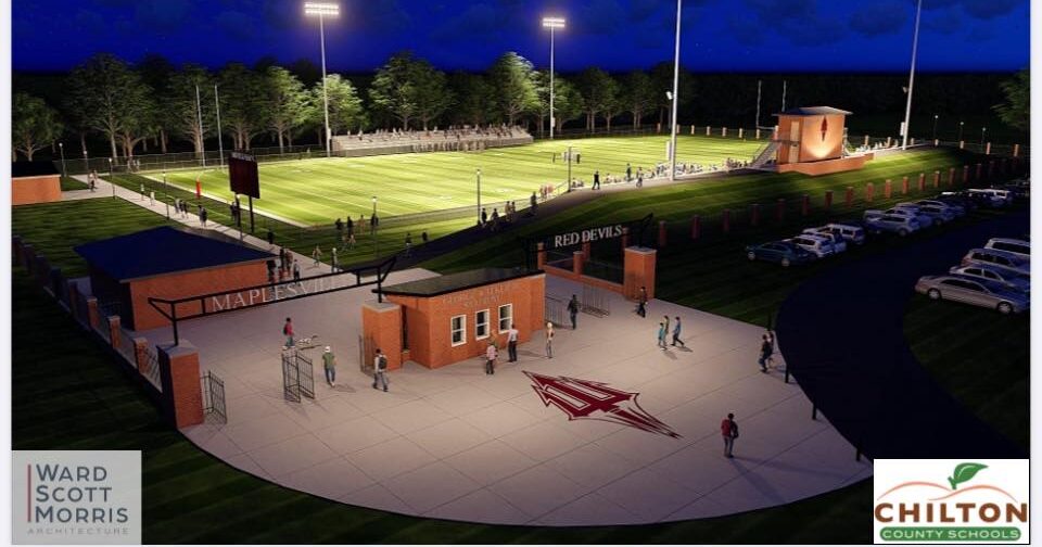 Maplesville High School Announces New Stadium Project [Photos]