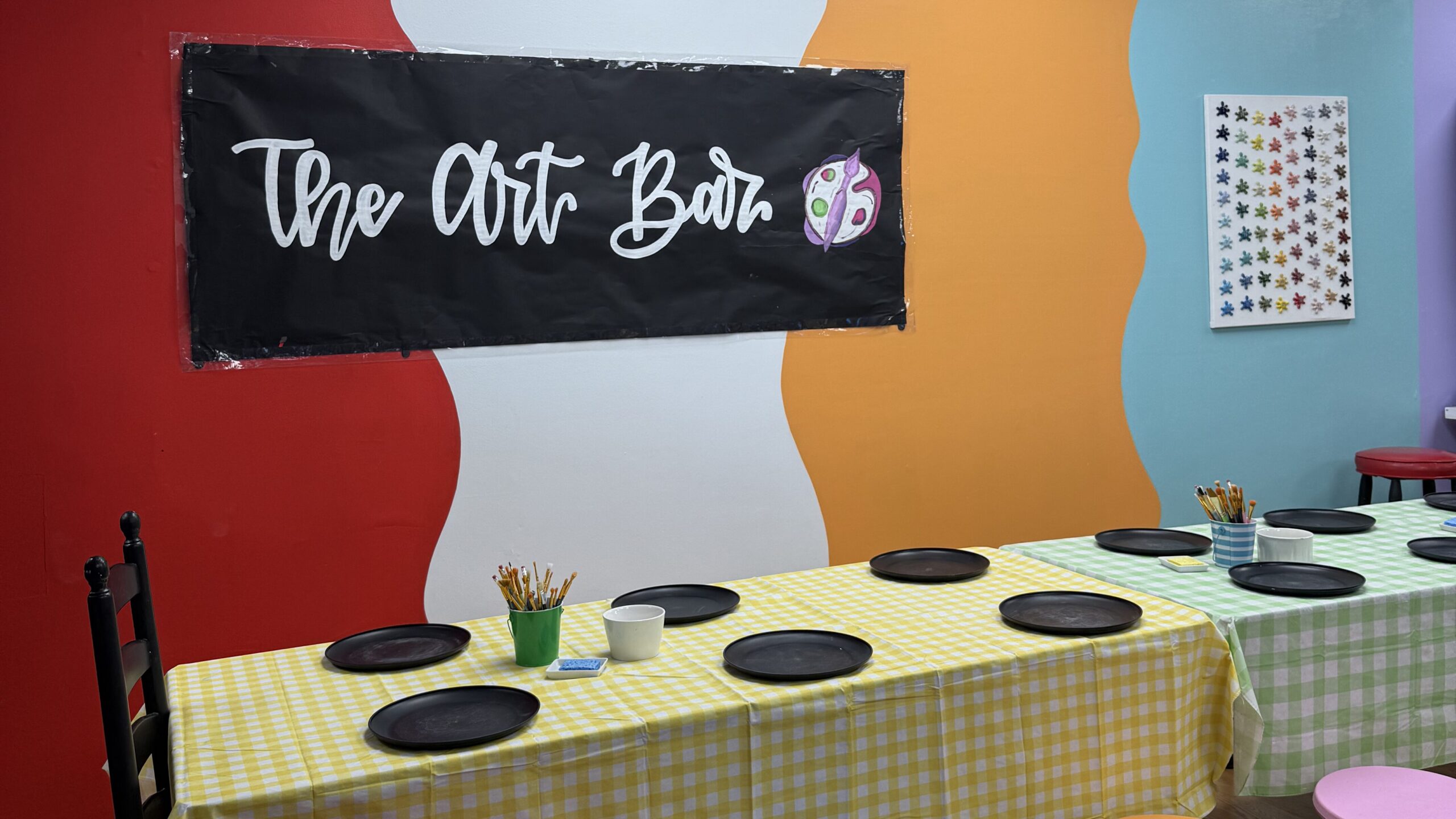 Paint your own pottery at this popular Tuscaloosa art studio