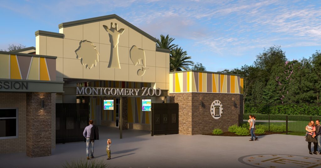 Montgomery Zoo To Begin Construction On New .2M Entrance [Photos]