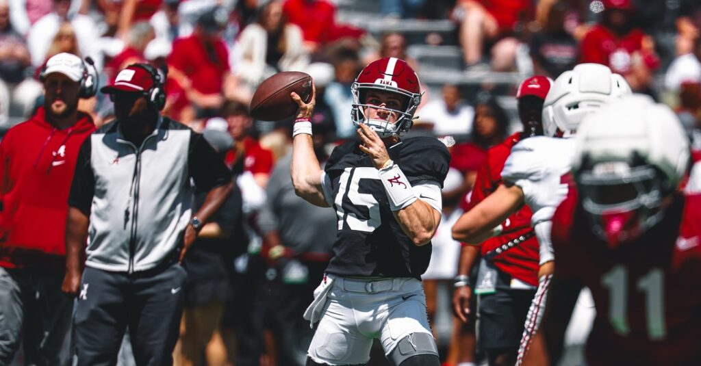 Ty Simpson reportedly named Alabama starting quarterback