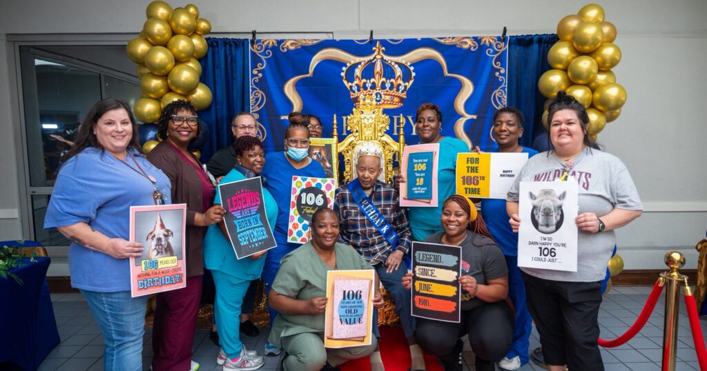 Alabama VA helps WWII veteran celebrate 106th birthday
