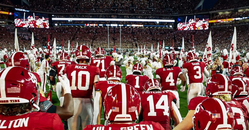 Alabama is most-watched college football team so far this season Alabama is most-watched college football team so far this season