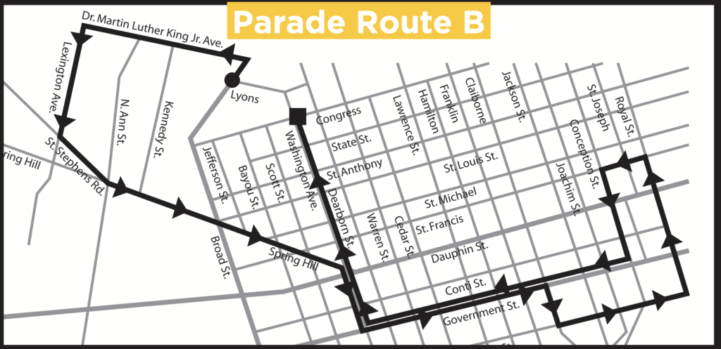 Screenshot 2025 10 10 at 12.46.33 PM Mardi Gras 2026 in Alabama: 60+ parade schedules + routes