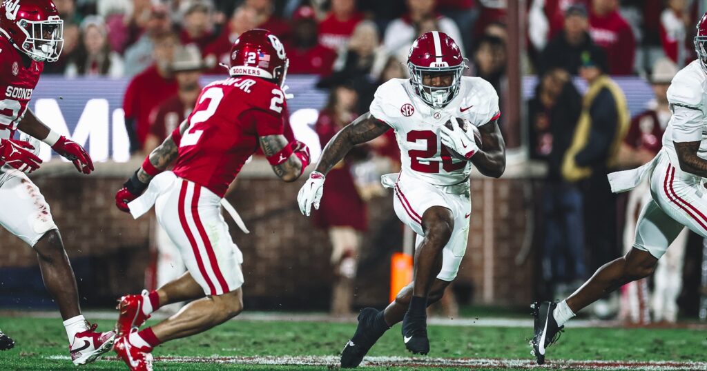 Alabama hosts Oklahoma in another Top-15 showdown + see the complete in-state schedule for Week 12